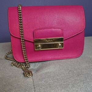 Furla Pink Crossbody Bag